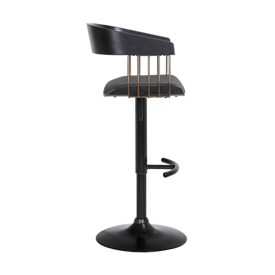 Larisa Upholstered Adjustable Barstool