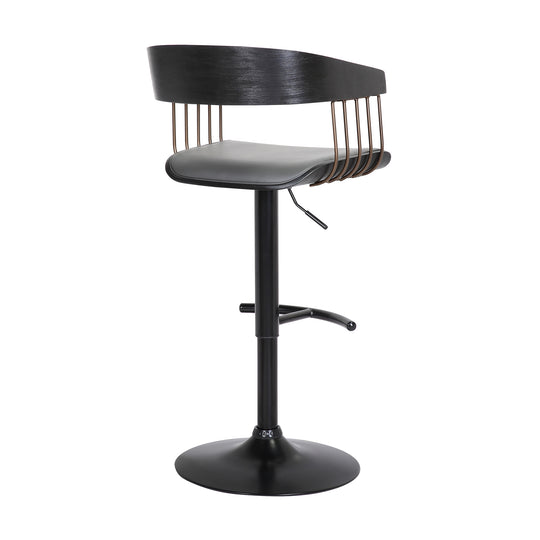 Larisa Upholstered Adjustable Barstool