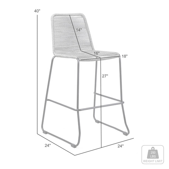 Shasta Outdoor Bar Stool