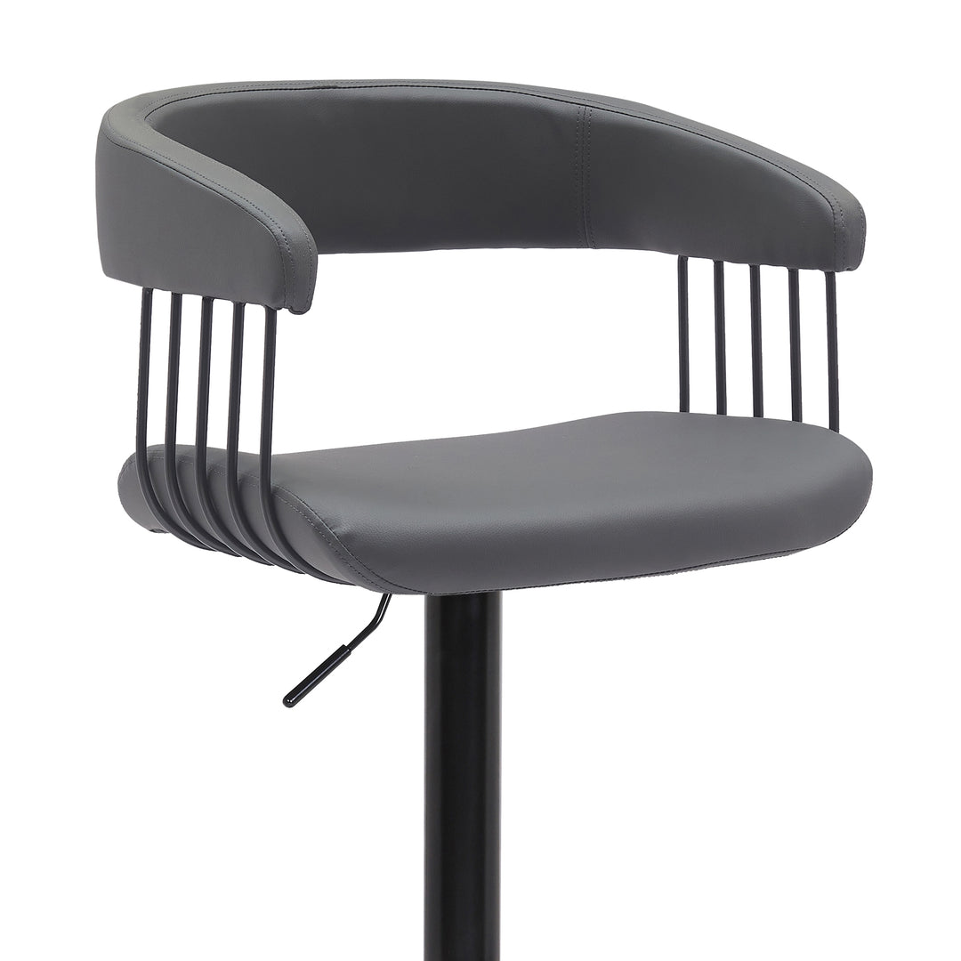 Calista Upholstered Adjustable Barstool