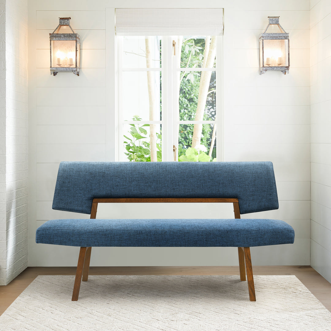 Channell Upholstered Wood Dining Bench