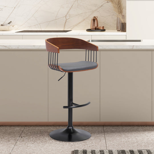 Larisa Upholstered Adjustable Barstool
