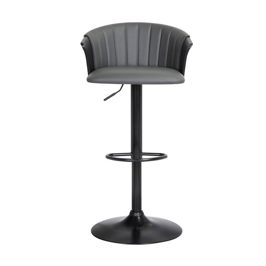 Lydia Upholstered Adjustable Barstool