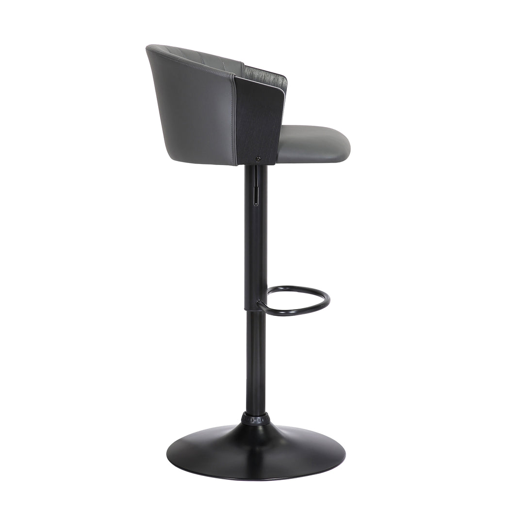 Lydia Upholstered Adjustable Barstool
