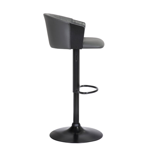 Lydia Upholstered Adjustable Barstool