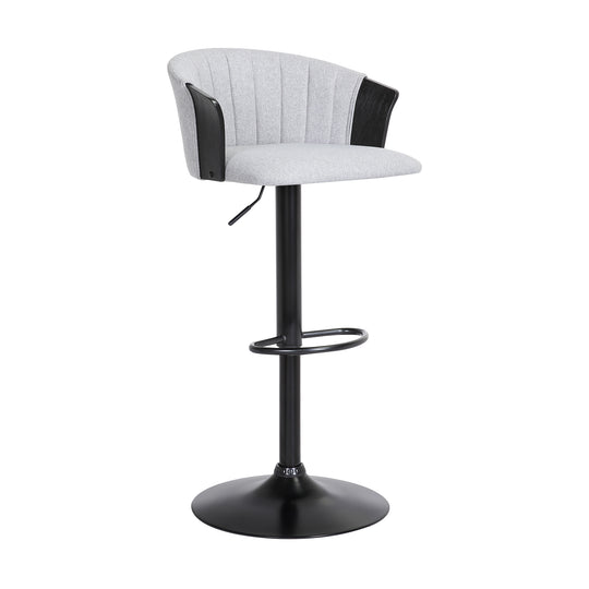 Lydia Upholstered Adjustable Barstool