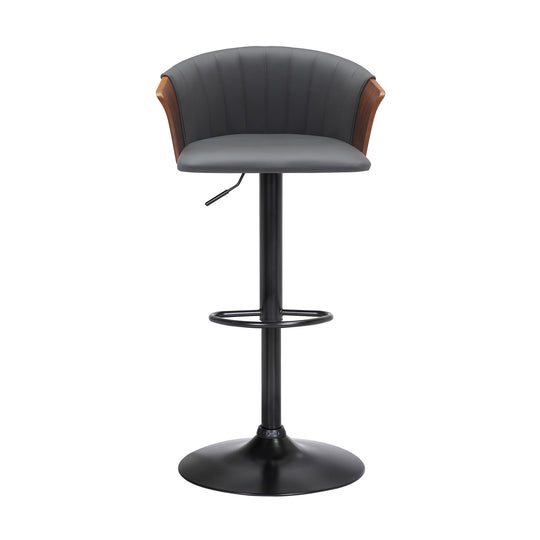 Lydia Upholstered Adjustable Barstool