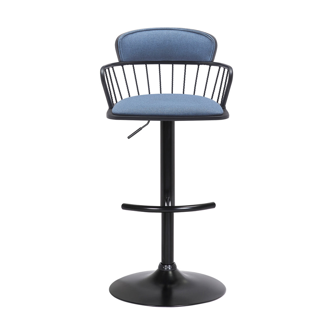 Nash Upholstered Adjustable Barstool