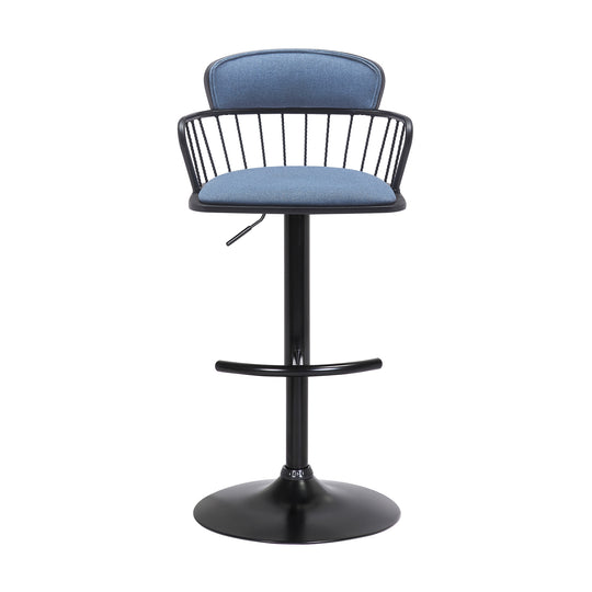 Nash Upholstered Adjustable Barstool