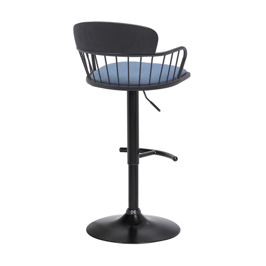 Nash Upholstered Adjustable Barstool