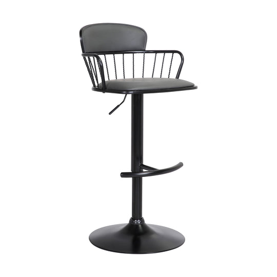 Nash Upholstered Adjustable Barstool