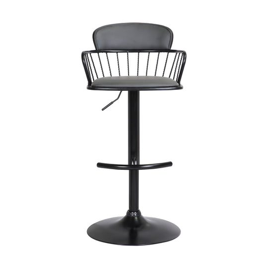 Nash Upholstered Adjustable Barstool