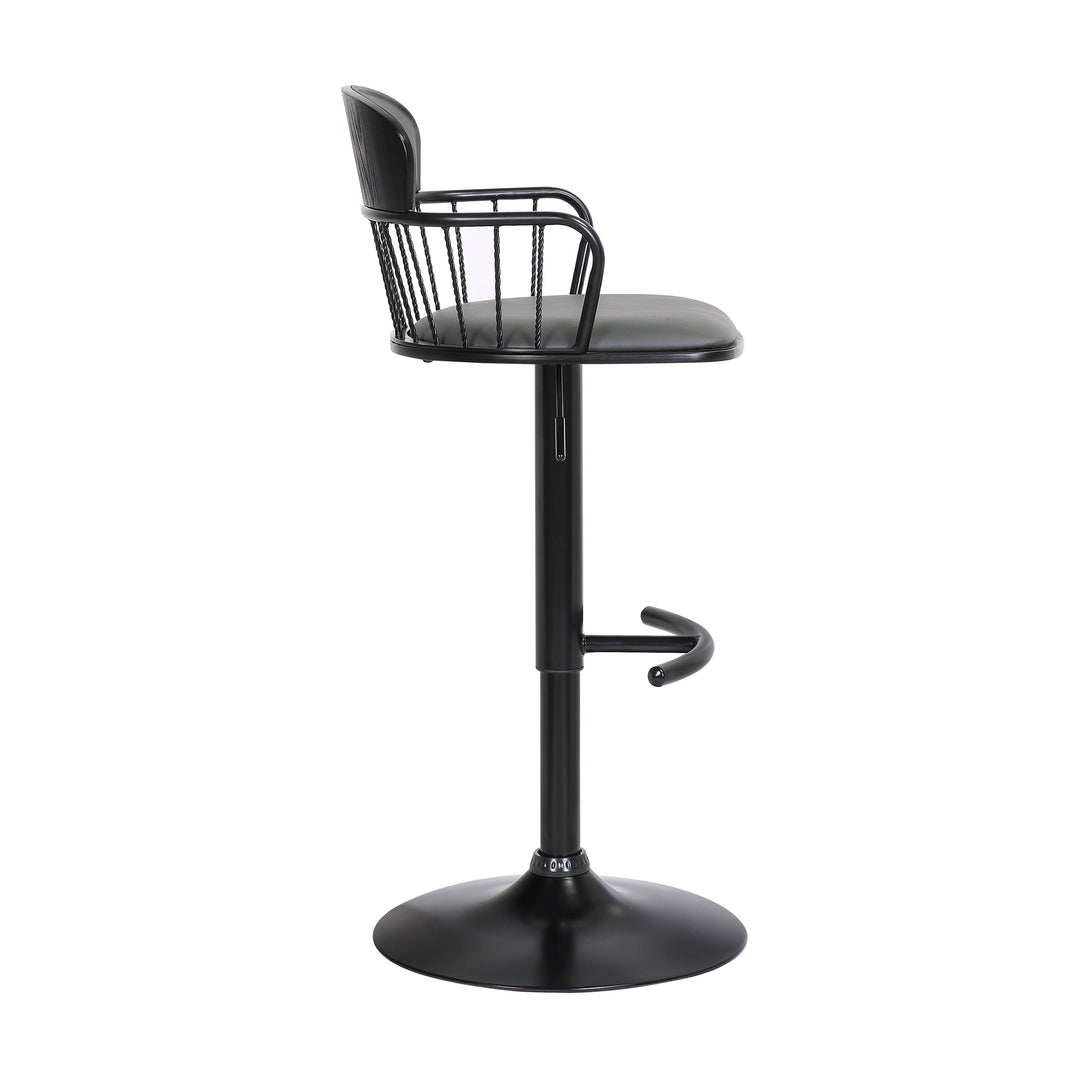 Nash Upholstered Adjustable Barstool