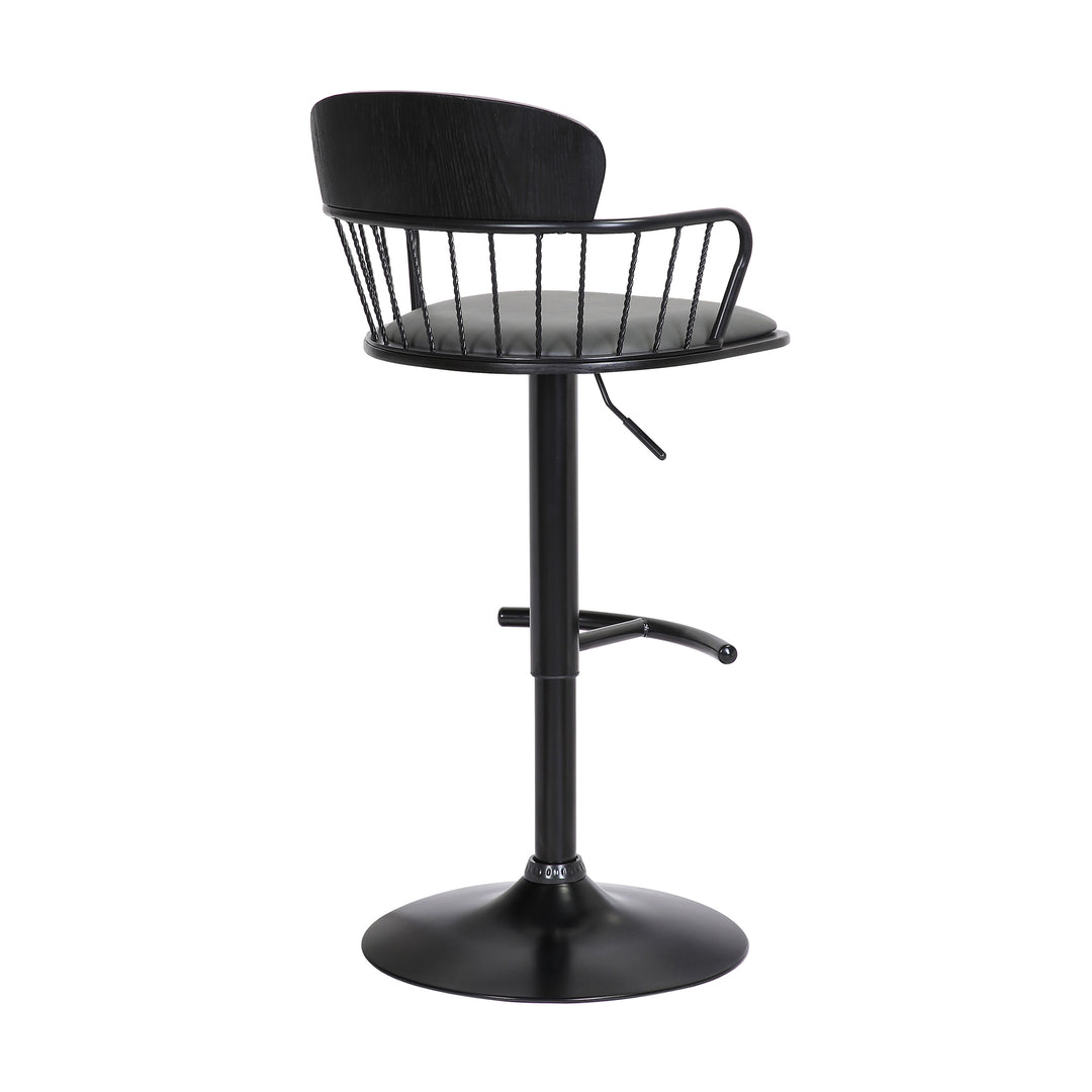 Nash Upholstered Adjustable Barstool