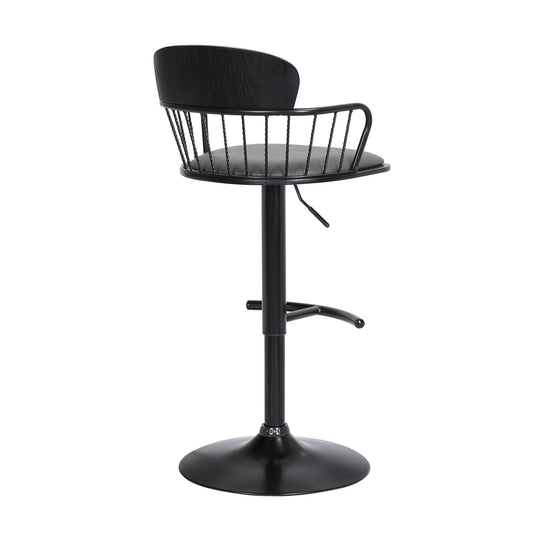 Nash Upholstered Adjustable Barstool