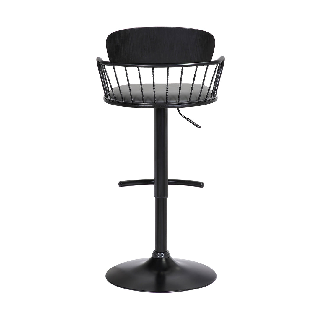 Nash Upholstered Adjustable Barstool