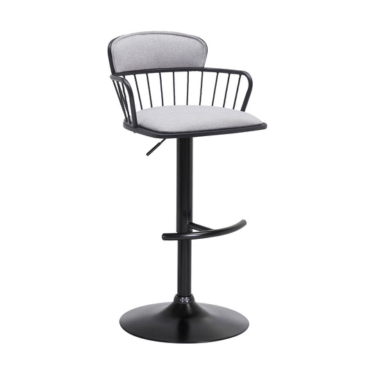 Nash Upholstered Adjustable Barstool