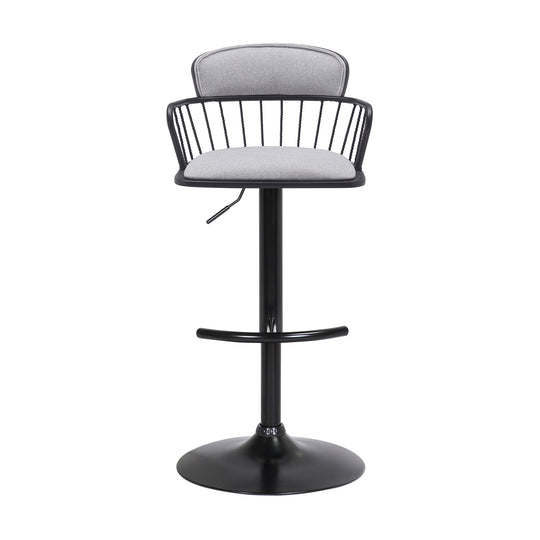 Nash Upholstered Adjustable Barstool