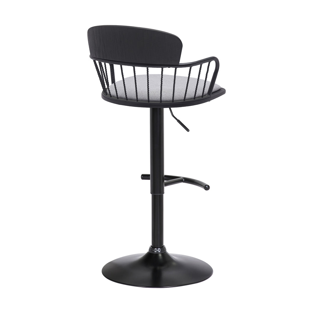Nash Upholstered Adjustable Barstool