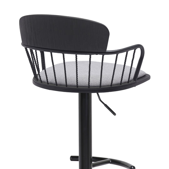 Nash Upholstered Adjustable Barstool