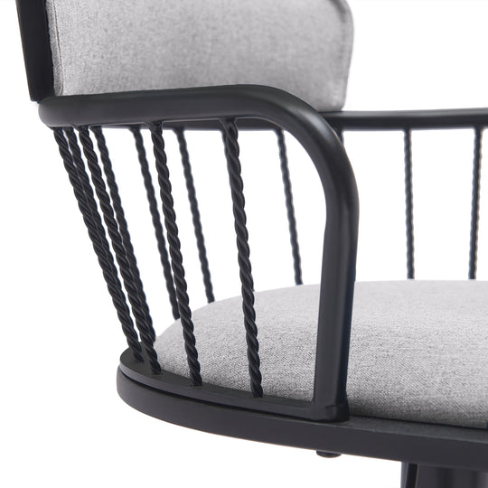 Nash Upholstered Adjustable Barstool