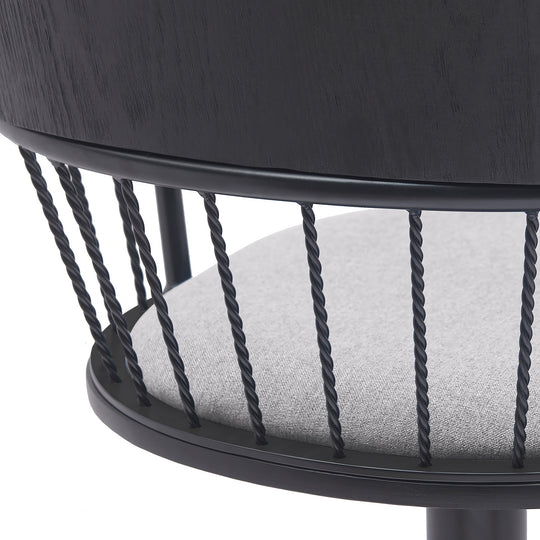 Nash Upholstered Adjustable Barstool