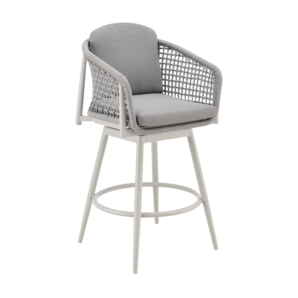 Rhodes Swivel Outdoor Bar Stool