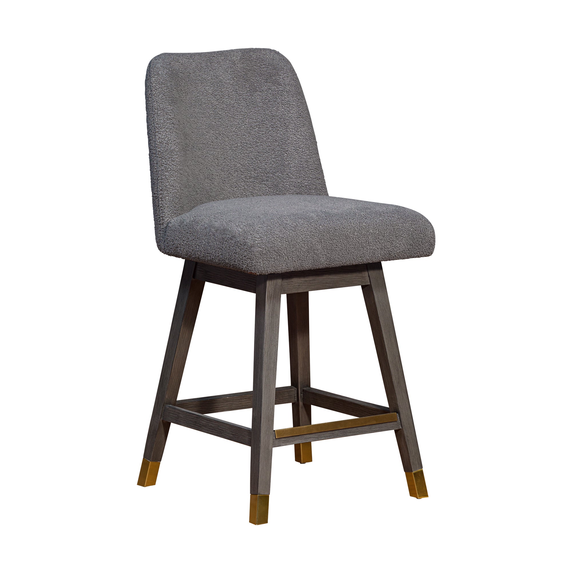 Armen Living Amalie Swivel Counter Stool - Thumbnail 4