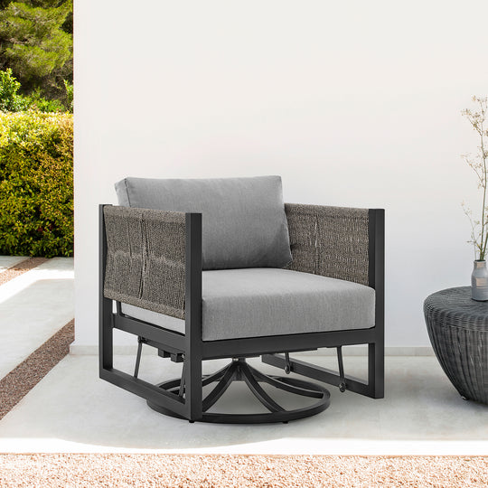 Mareike Outdoor Swivel Chair