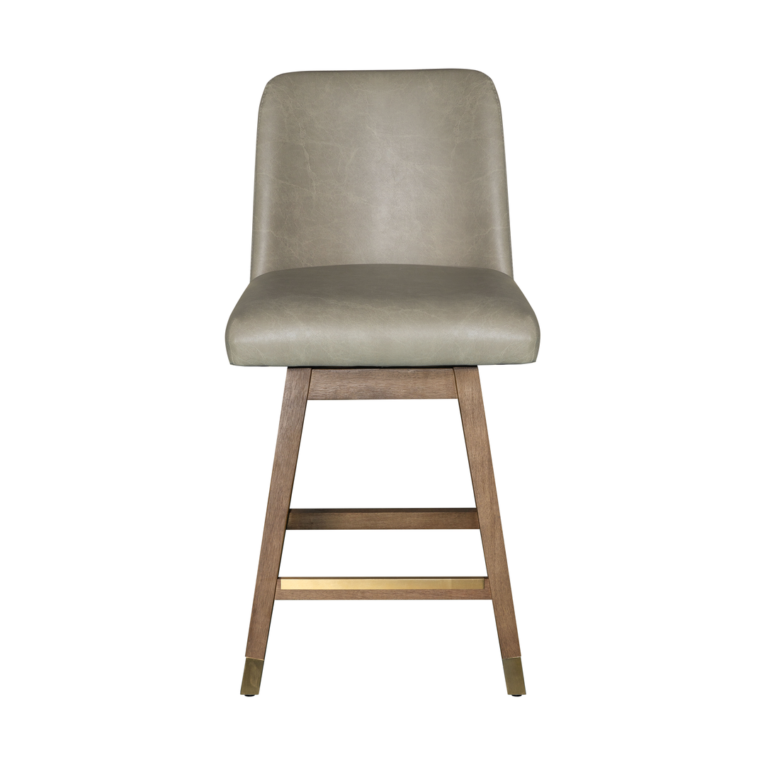 Amelia Leather Barstool