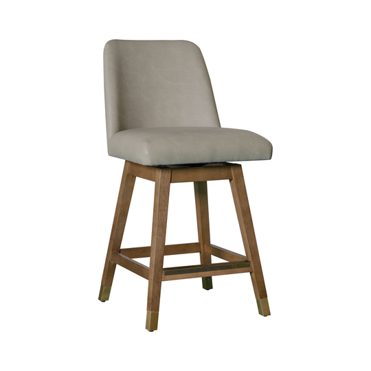 Amelia Leather Barstool