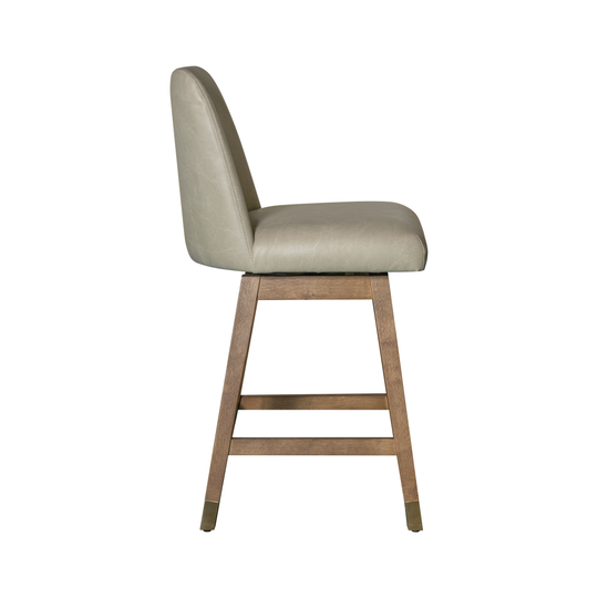 Amelia Leather Barstool