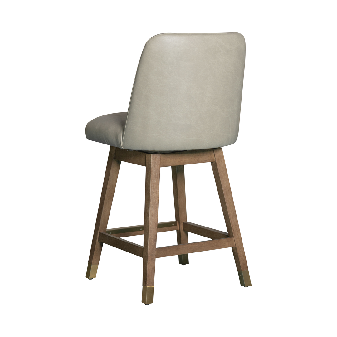 Amelia Leather Barstool