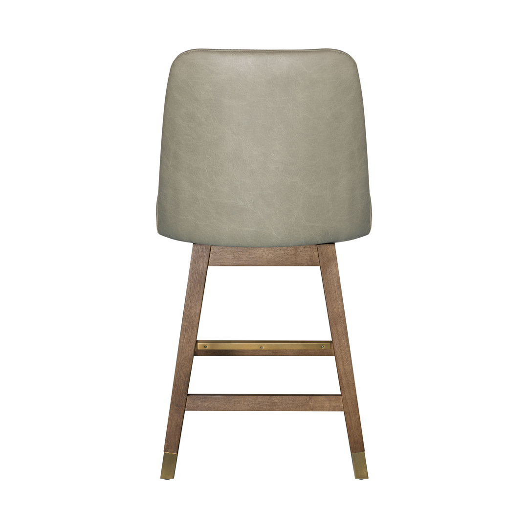 Amelia Leather Barstool