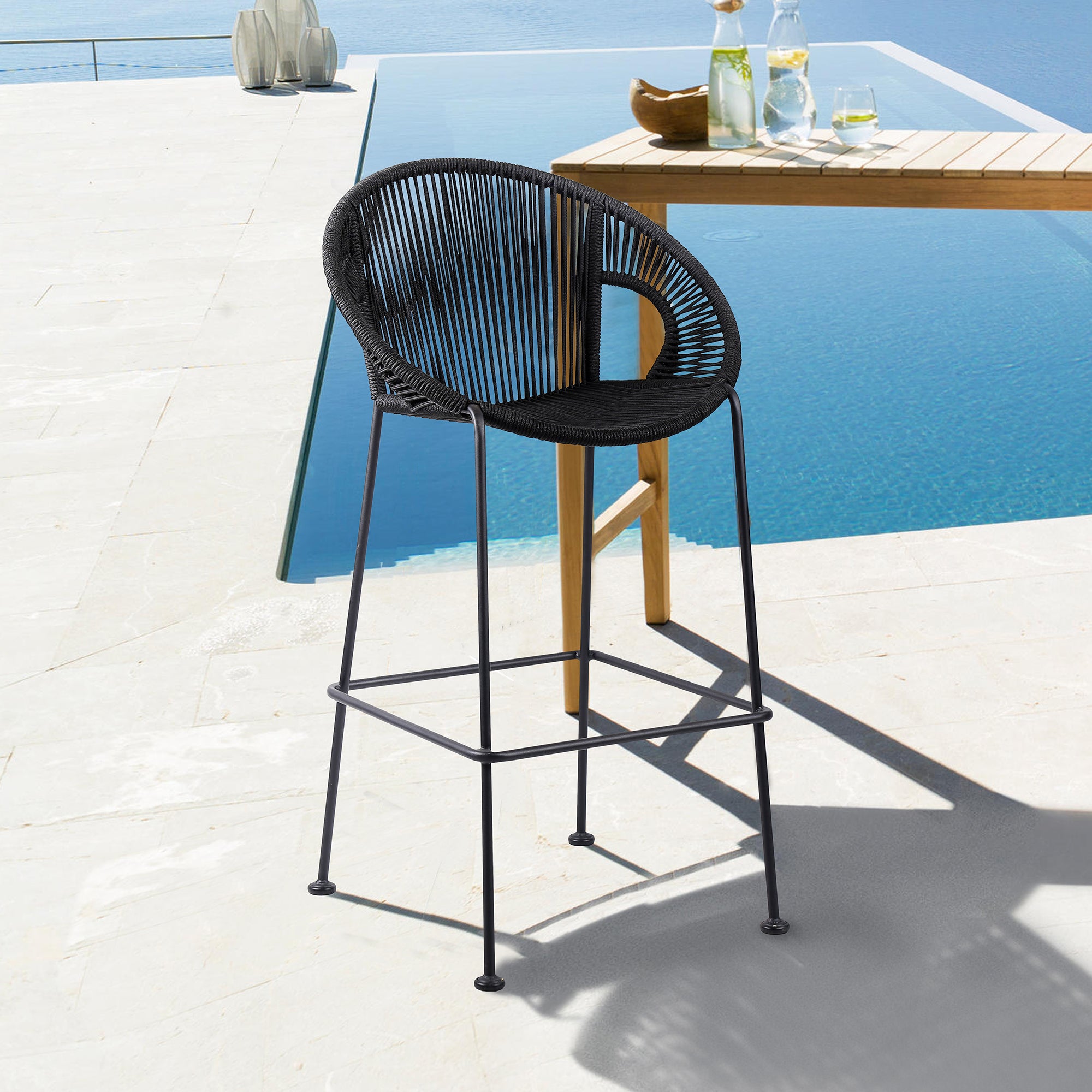 Armen Living Acapulco Barstool - Thumbnail 5