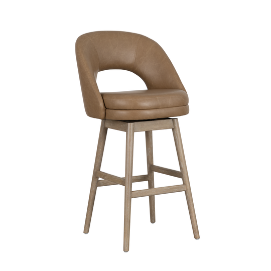 Adrian Leather Barstool