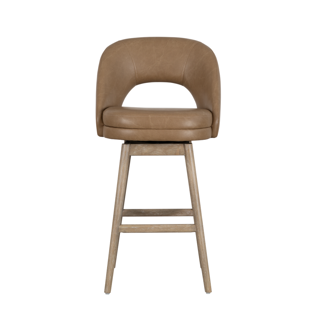 Adrian Leather Barstool