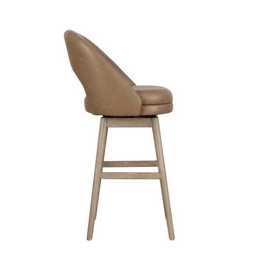 Adrian Leather Barstool