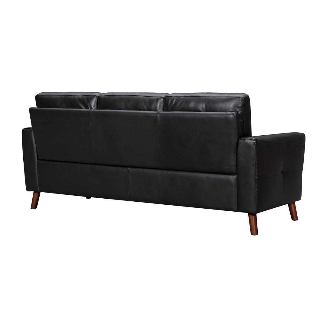 Almafi 82 in. Leather Sofa