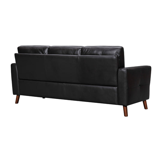 Almafi 82 in. Leather Sofa