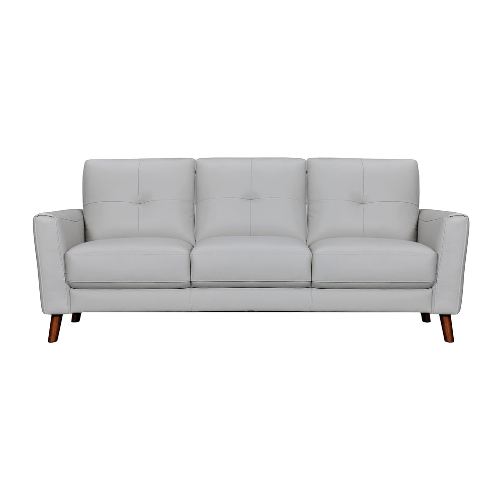 Almafi 82 in. Leather Sofa