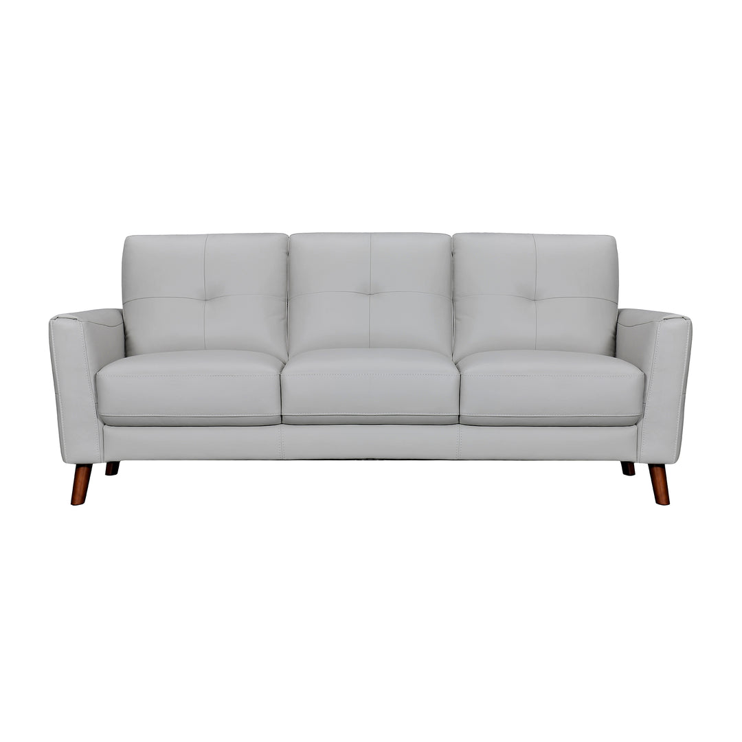 Almafi 82 in. Leather Sofa