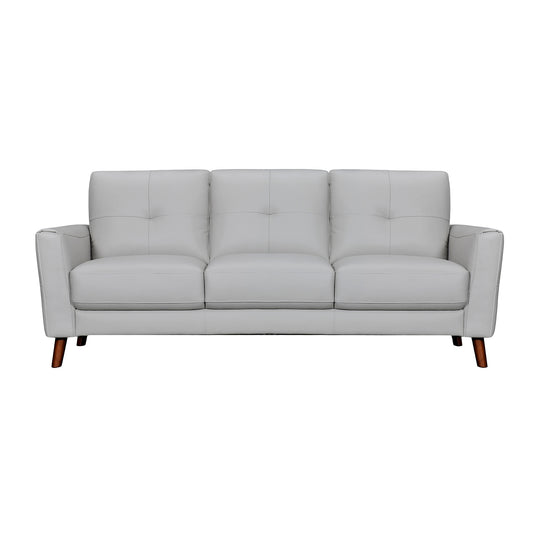 Almafi 82 in. Leather Sofa