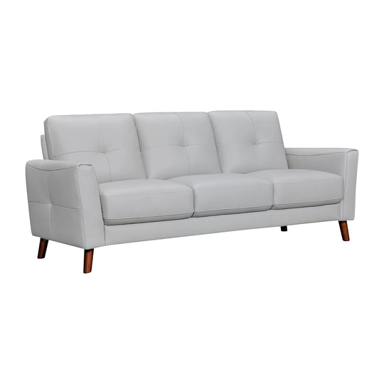 Almafi 82 in. Leather Sofa