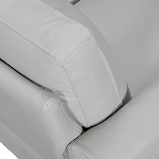 Almafi 82 in. Leather Sofa