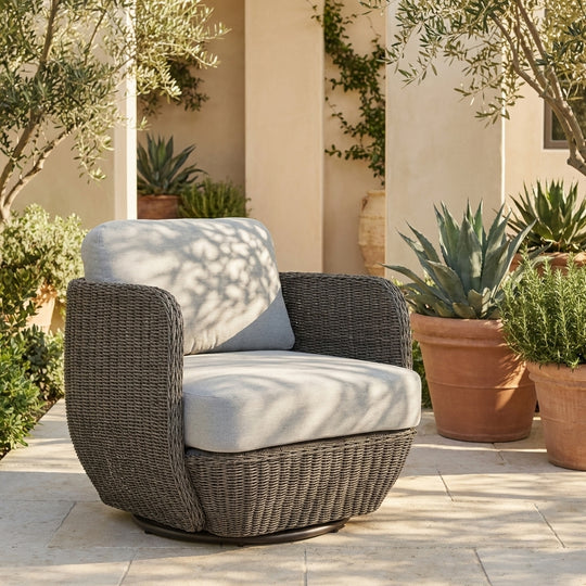 Amira Outdoor Swivel Lounge Chair