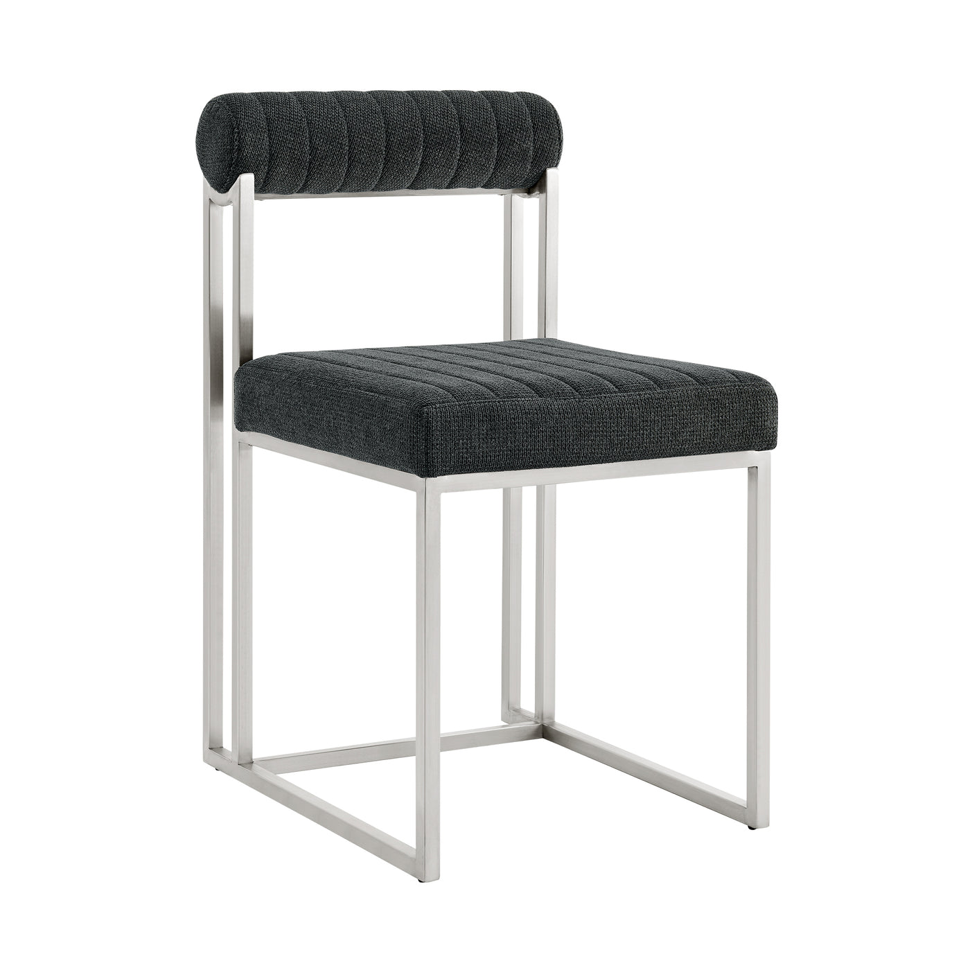 Anastsia Upholstered Dining Chair with Metal Frame
