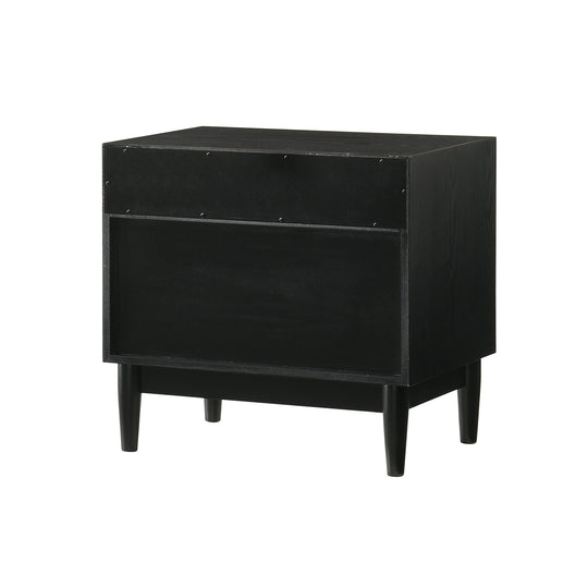 Artemio 2 Drawer Wood Nightstand with Shelf