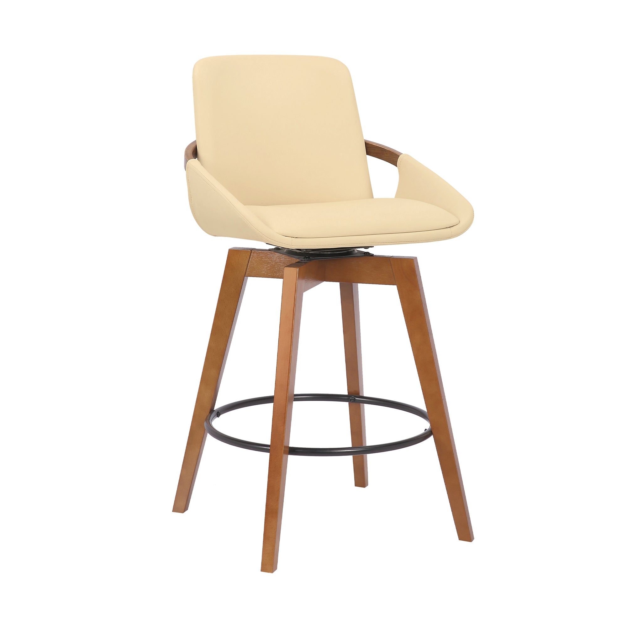 Armen Living Baylor Swivel Bar Stool