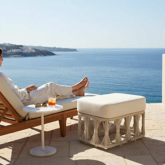 Breeze Outdoor Ottoman